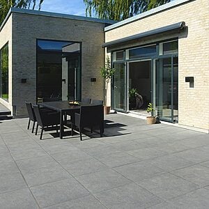 TrendLine 60,5x60,5x4 cm Grafitgrå flammet