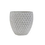 Urtepotte "Drop" 14x14 cm Grå