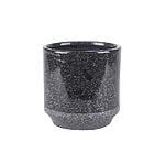 Urtepotte "Marble" 12x12 cm Sort