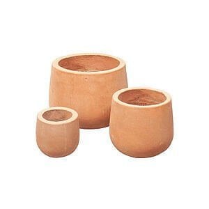 Tokyo s/3 Terracotta H17/14/11 cm