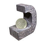 Vandsten "C" med roterende glaskugle - komplet sæt