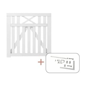 Vinesse Enkeltlåge inkl. beslag - 100x98 cm