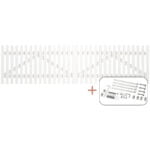 Skagen Lux Enkeltlåge 300x80 cm inkl. beslag