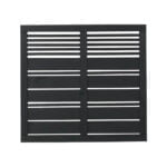 Silence Hegn 120x110 cm Fungicid beh. og grundmalet sort