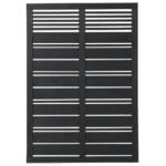 Silence Hegn 120x170 cm Fungicid beh. og grundmalet sort