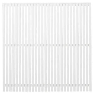 Sendai Hegn 180x180 cm Fungicid beh. grundmalet hvid to gange