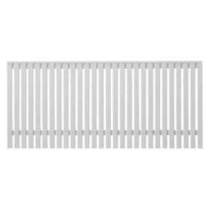 Sendai Hegn 180x80 cm Fungicid beh. grundmalet hvid to gange