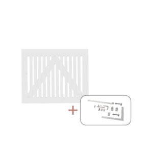 Sendai Enkeltlåge inkl. beslag - 100x​80 cm