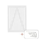 Sendai Enkeltlåge inkl. beslag - 100x​140 cm