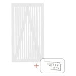 Sendai Enkeltlåge inkl. beslag - 100x​180 cm