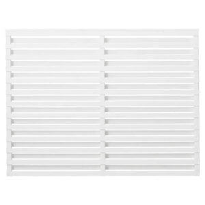 Osaka Hegn 180x136 cm Fungicid beh. grundmalet hvid to gange