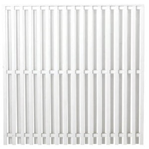 Nagano Hegn 180x180 cm Fungicid beh. grundmalet hvid to gange