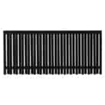 Nagano Hegn 180x80 cm Sort