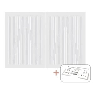 Nagano Dobbeltlåge inkl. beslag - 200x140 cm