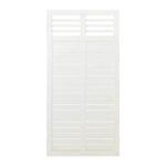 Decora Hegn 90x180 cm Fungicid beh. grundmalet hvid to gange