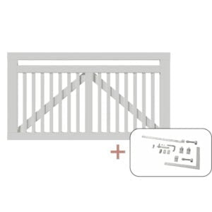 Linea Bred Låge inkl. beslag - 150x80 cm