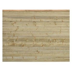 PLUS Plank Profilhegn 174x129 cm inkl. topafslutning Trykimprægneret