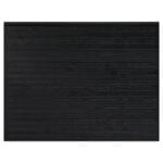 PLUS Plank Profilhegn 174x129 cm inkl. topafslutning Sort