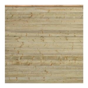 PLUS Plank Profilhegn 174x166 cm inkl. topafslutning Trykimprægneret