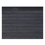 PLUS Klink Profilhegn - 174x129 cm Sort