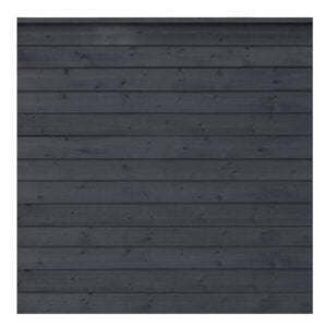 PLUS Klink Profilhegn - 174x166 cm Sort