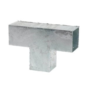 Cubic Forlængerbeslag Enkelt 30,5x20 cm / Hulmål 9x9 cm ekskl. skruer Varmgalvaniseret