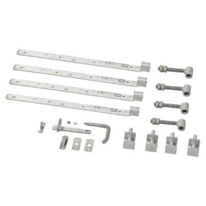 Lågebeslag til Retro/Skagen dobbeltlåger - m/justérbare stabler