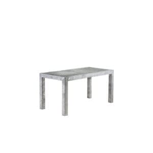 Galvaniseret havebord 133x67x74 cm