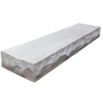 Sandsten trappetrin 150x35x14-16 cm Lige 1 trin Grey