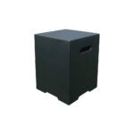 Firkantet gas cover til Ildborde B40,6x40,6xH50,8 cm Sort