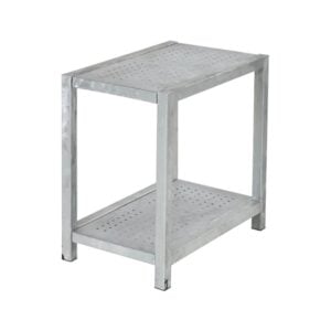 Anretterbord 77x47x72 cm Varmgalvaniseret stål