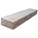 Sandsten trappetrin 150x35x14-16 cm Lige 1 trin Olive