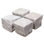 Sandsten "Mahogni" Chaussesten 10x10x8-10 cm