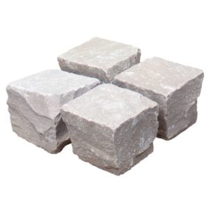 Sandsten "Mahogni" Chaussesten 10x10x8-10 cm