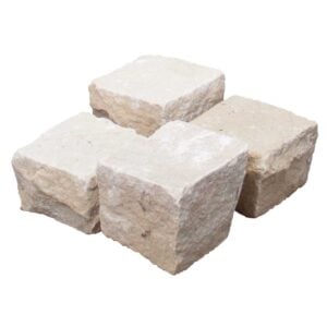 Sandsten "Sahara" Chaussesten 10x10x8-10 cm