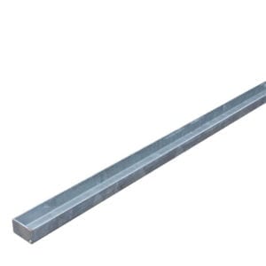 Galvaniset Vægbeslag / U-profil 48/52 mm Godstykkelse 2 mm