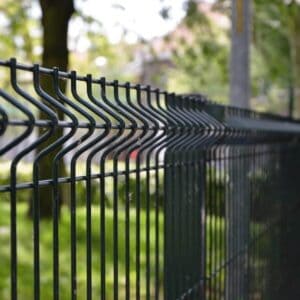 3D Panelhegn Sort - fag