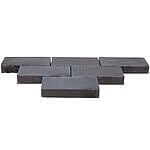 Gulvtegl Carbon 24x11,8x4 cm