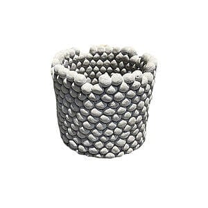 Potteskjuler i cement Ø 19 cm "Karin"