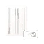 Tangent Enkeltlåge inkl. Beslag 95x140 cm Hvid