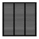 Harmoni Hegn 180x180 cm Sort