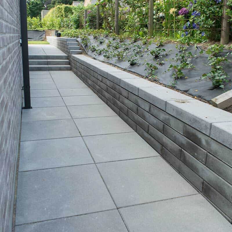 forskellige stoettemurer til hegn