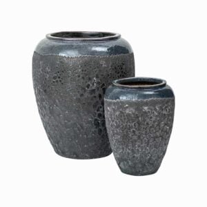 Krukke "Palma" Blå Ø55/37x68/46 cm