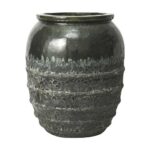 Keramik krukkesæt "Fico" Ø75x90 cm Grøn