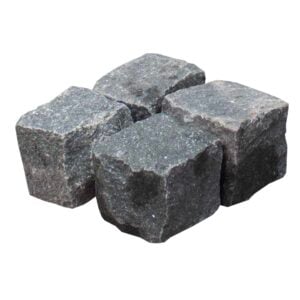 Granit chaussesten 9x9x8-10 cm Indisk Sort