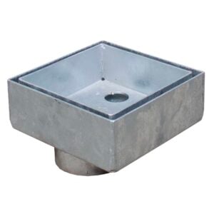 Tagnedløbsdæksel / Minirist R0-50-110 Ø110 til 1-6 cm fliser