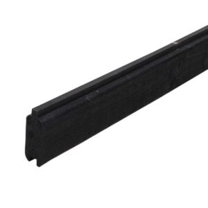 Bullblok Sort 4,5 x 12 x 189 cm - bræt