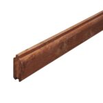 Bullblok Teak 4,5 x 12 x 189 cm