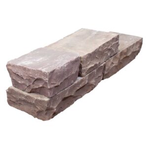 Sandsten Mahogni Mursten 20x20-40x9-11 cm