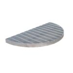 Halvrund dørrist, skraberist 40 x 80x4,5 cm